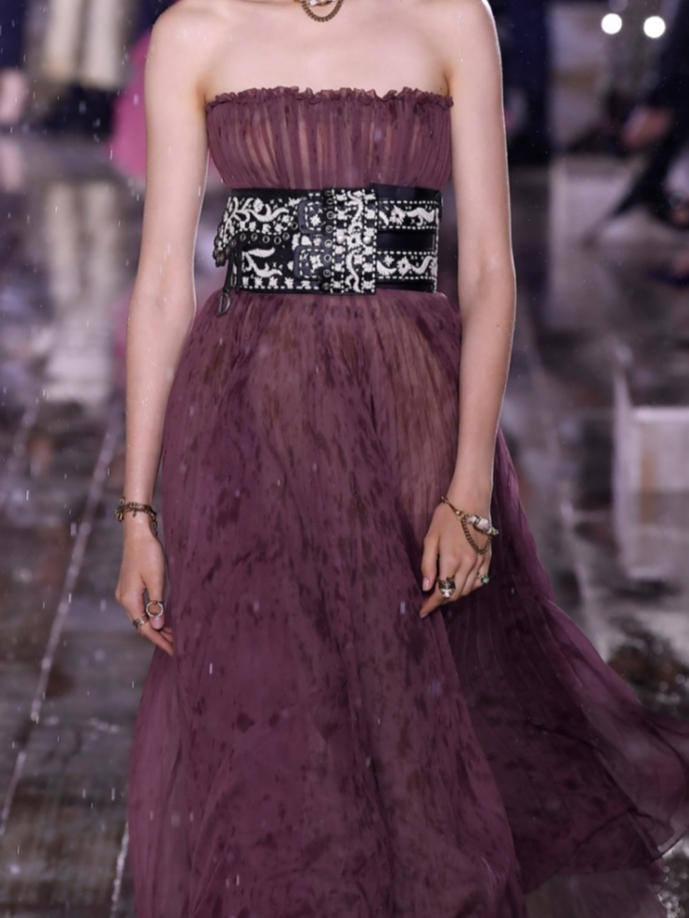 Dior From the Resort 2019 Collection by Maria Grazia Chiuri. Size 85